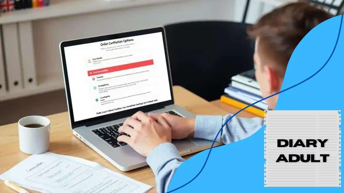 How to choose the right online certification