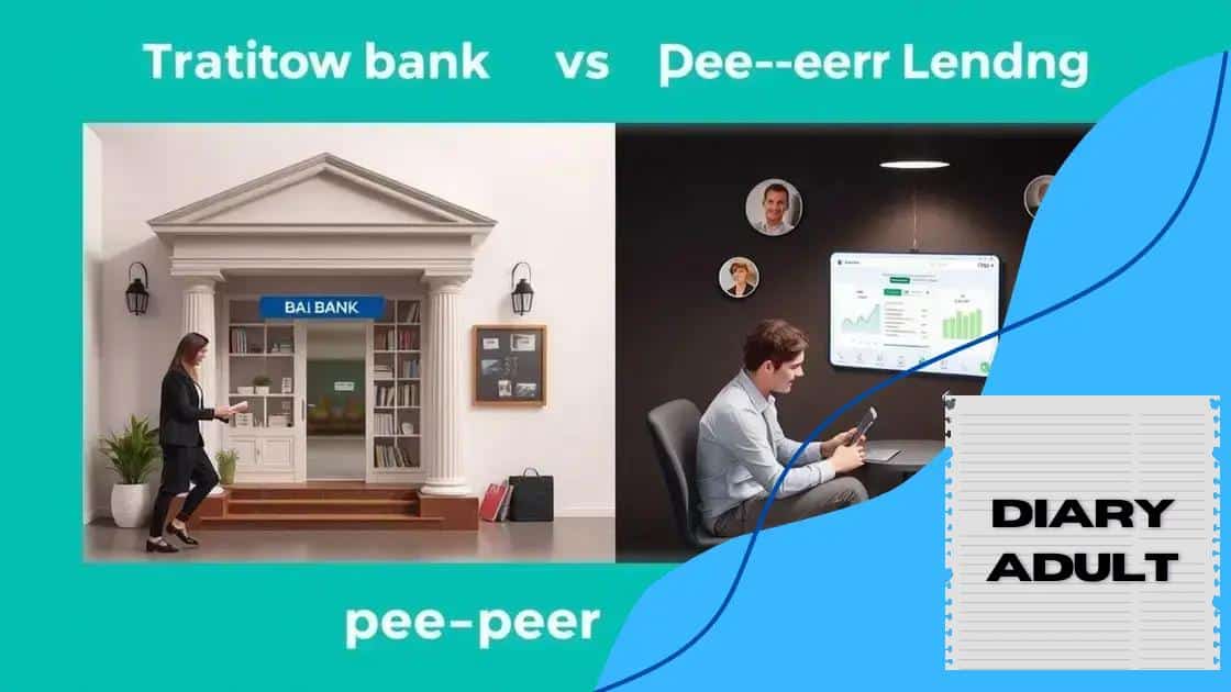Comparing traditional finance and peer-to-peer lending